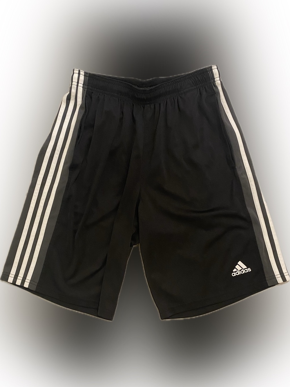 Adidas basketball shorts, size S, color black